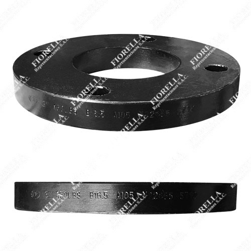 BRIDA DE RESPALDO (BACKING RING) DE ACERO ASTM A105 CLASE 150 ANSI B16.5 AMBAS CARAS PLANAS