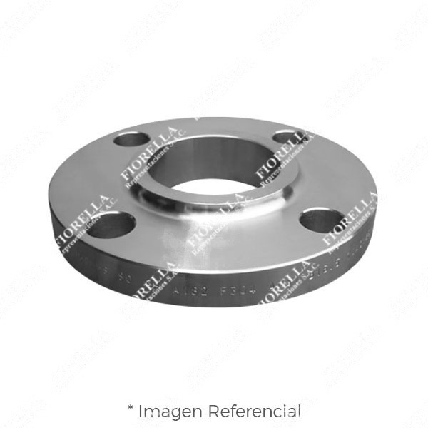 BRIDA ANILLO (SLIP ON) ACERO INOXIDABLE ASTM A182 304/304L ANSI B16.5 CLASE 150 RF (RAISED FACE)