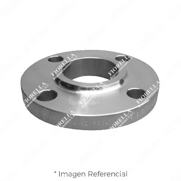 BRIDA ANILLO (SLIP ON) ACERO INOXIDABLE ASTM A182 316/316L ANSI B16.5 CLASE 300 RF (RAISED FACE)