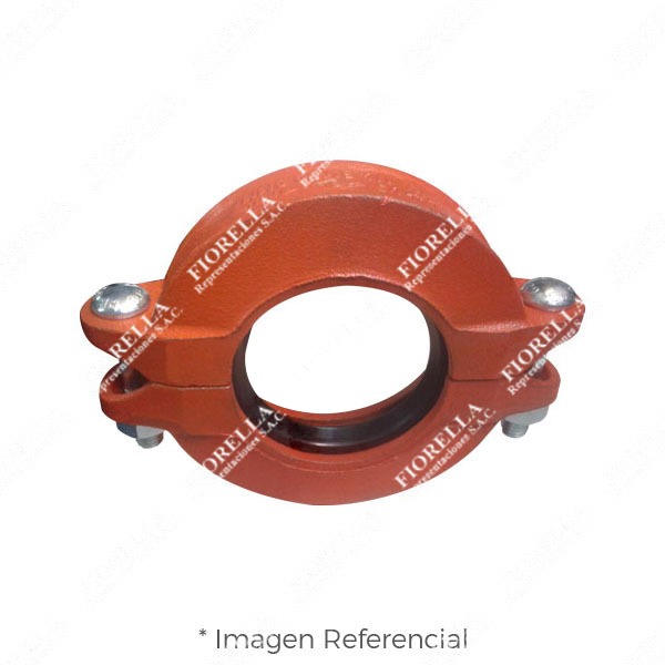 ACOPLES (REDUCING FLEXIBLE COUPLING) REDUCTOR FLEXIBLE RANURADO FIERRO DUCTIL ASTM A536 CERTIFICACION UL/FM MOD. 1N MECH (JINAN MEIDE)