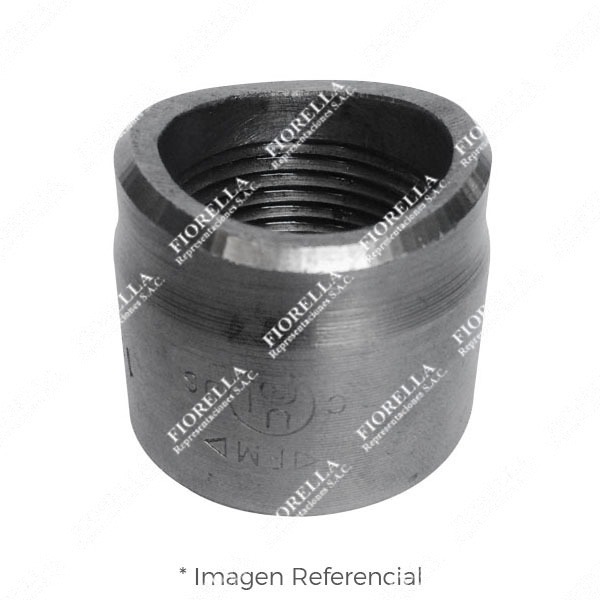 SALIDA SOLDABLE ROSCADA EN ACERO A53 (SCH-40) UL/FM MECH (JINAN MEIDE)