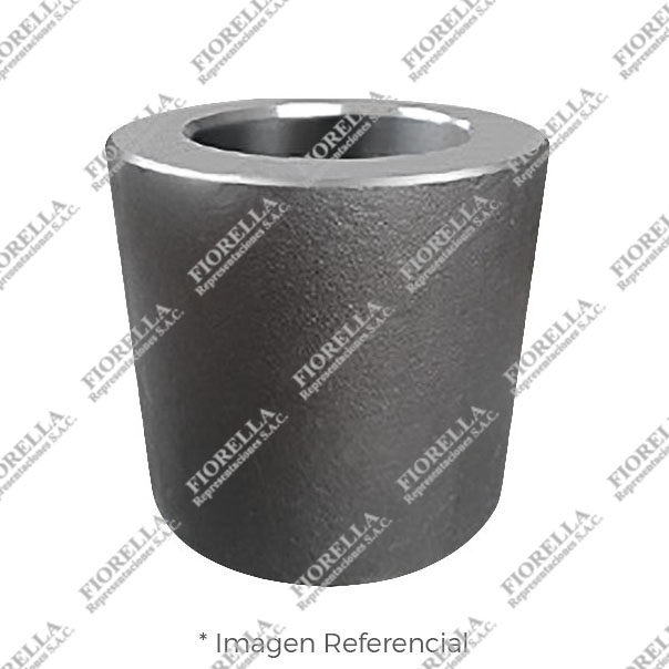 COPLA (COUPLING) DE ACERO FORJADO ASTM A105 DISEÑO ASME / ANSI B16.11 CLASE 6000 EXTREMOS SOLDABLES (SOCKET WELD)