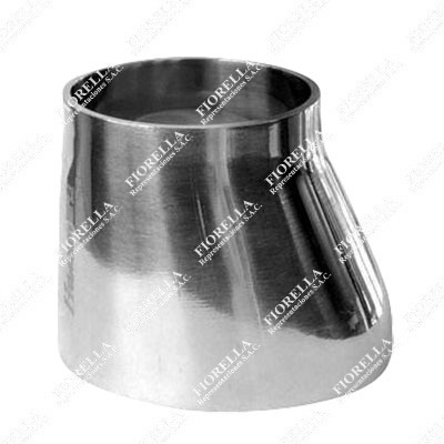 REDUCCIÓN EXCÉNTRICA SANITARIA ASTM A270 316L 3A EXTREMOS SOLDABLES