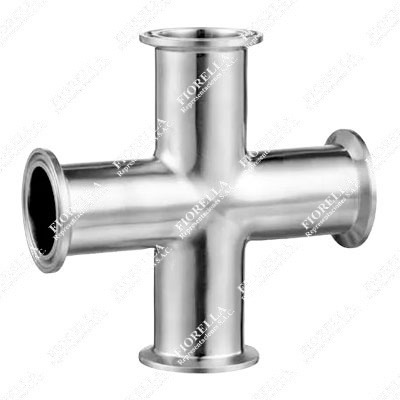 CRUZ SANITARIA ASTM A270 304 3A EXTREMOS CLAMP