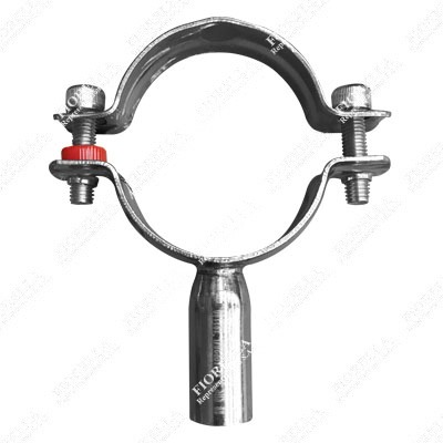 COLGADOR SOPORTE AJUSTABLE DE TUBOS SANITARIOS 304 CON ACOPLE SOLDABLE
