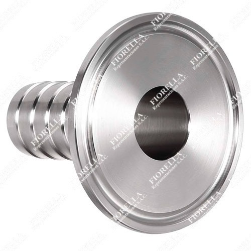 ACOPLE SANITARIO MIXTO ASTM A270 316L 3A EXTREMOS CLAMP - MANGUERA