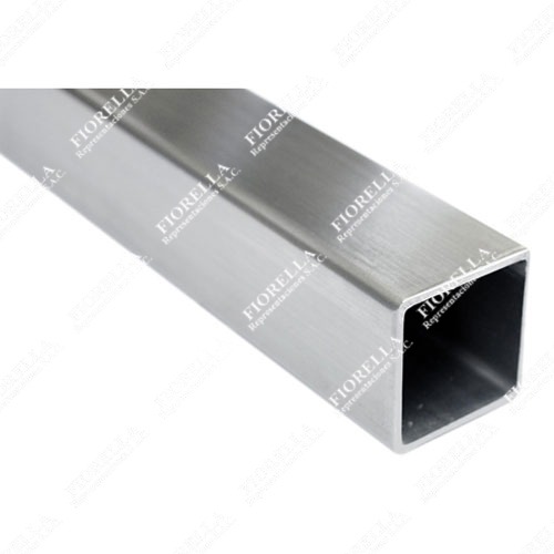 TUBO CUADRADO INOXIDABLE ORNAMENTAL CALIDAD 304/304L PULIDO GRADO 320