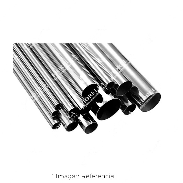 TUBO INOXIDABLE SANITARIO ASTM A270 SS 316L OD X 6 M
