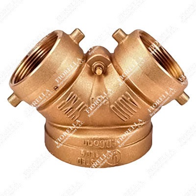 VÁLVULA SIAMESA TIPO PARED DOBLE CLAPETA