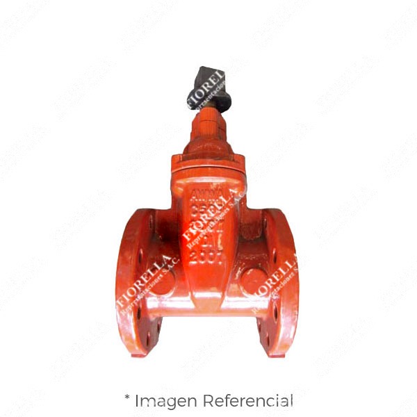 VÁLVULA COMPUERTA PARA ENTERRAR BRIDADA FIERRO DÚCTIL ASTM A536 ASIENTO EPDM 300 PSI UL/FM