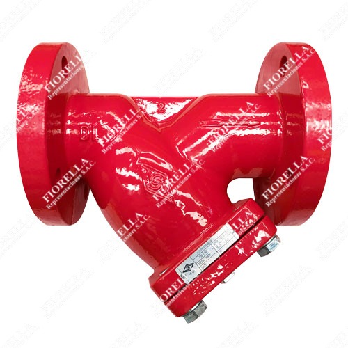 FILTRO "Y" FIERRO DÚCTIL ASTM A536 300 PSI FILTRO 304 UL EXTREMOS BRIDADOS ASME B16.1 MOD. V4 MECH