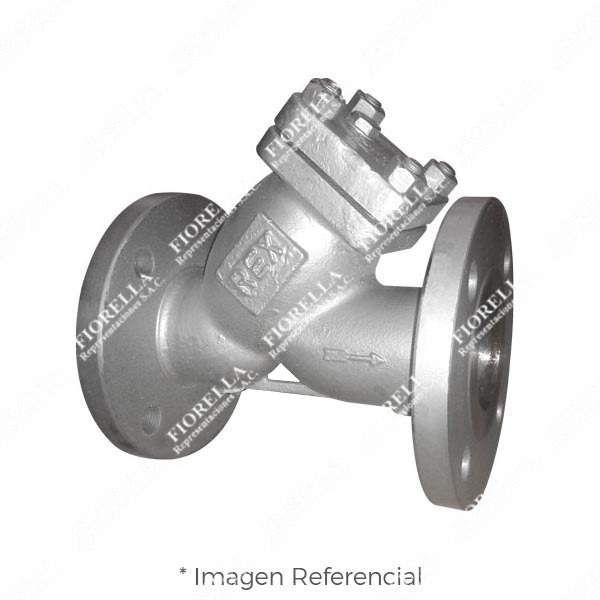 FILTRO "Y" ACERO FUNDIDO ASTM A216 WCB MESH 40 CLASE 150 BRIDADO