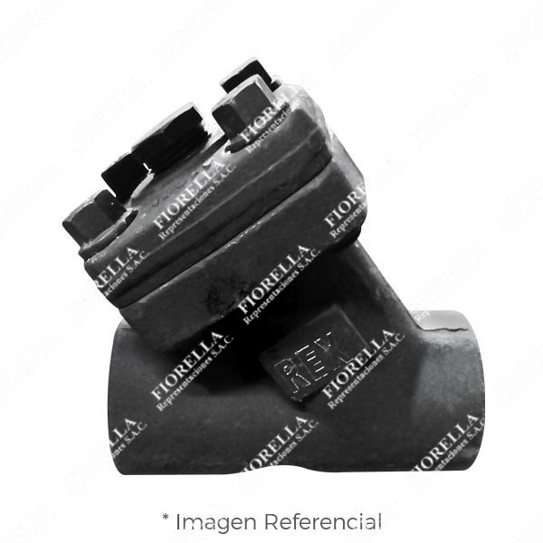 FILTRO "Y" ACERO FORJADO ASTM A105 CLASE 1500 MESH 40 ROSCADO NPT