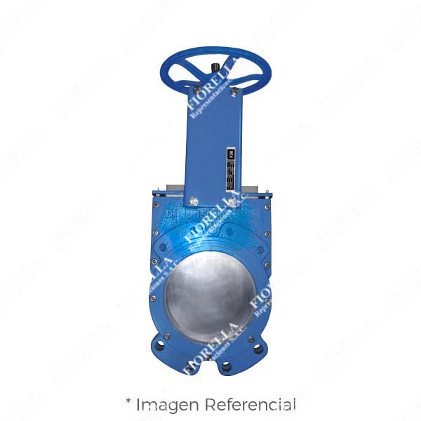 VÁLVULA CUCHILLA WAFER FIERRO DÚCTIL ASTM A536 DISCO INOXIDABLE 304 ANSI B16.5 150 PSI ASIENTO EPDM TIPO INDUSTRIAL REX