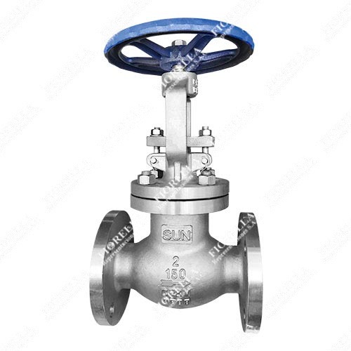 VÁLVULA GLOBO INOXIDABLE CF8M (316) CLASE 150 BRIDADA