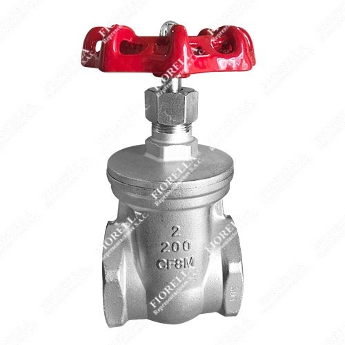 VÁLVULA COMPUERTA INOXIDABLE 316 (CF8M) 200 PSIG (CWP) ROSCA NPT TIPO INDUSTRIAL SUN