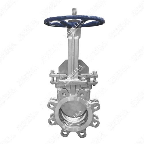 VALVULA CUCHILLA INOXIDABLE 316 (CF8M) LUG CLASE 150 ASIENTO TEFLON (RPTFE) TIPO INDUSTRIAL SUN