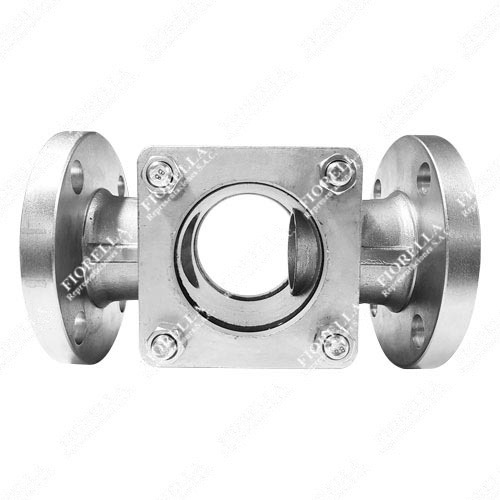 VISOR PARA VAPOR CON DOS VIDRIOS DE SEGURIDAD DE ACERO INOXIDABLE 316 (CF8M) PN16 (130ºC) BRIDADO ANSI 16.5 TIPO INDUSTRIAL MARCA SUN