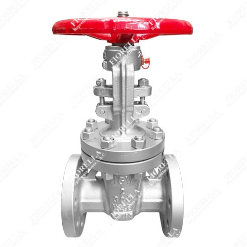 VÁLVULA COMPUERTA ACERO AL CARBONO ASTM A216 WCB CON ANILLOS 13% CR. VÁSTAGO ASCENDENTE OS&Y API 600 TRIM 8 CLASE 300 BRIDADA ANSI B16.5 RF TIPO INDUSTRIAL HGV