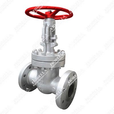 VÁLVULA COMPUERTA ACERO AL CARBONO ASTM A216 WCB CON ANILLOS 13% CR. VÁSTAGO ASCENDENTE OS&Y API 600 TRIM 8 CLASE 600 BRIDADA ANSI B16.5 RF TIPO COMERCIAL HGV