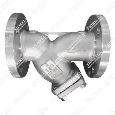 FILTRO "Y" ACERO INOXIDABLE 316L (CF3M) CON CANASTILLA SS316 MESH 40 CLASE 150 BRIDADO ANSI B16.5 RF TIPO INDUSTRIAL HGV